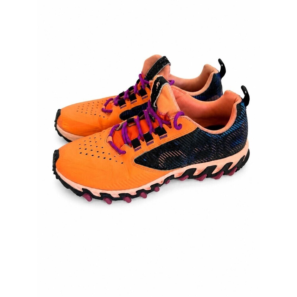 Adidas Womens Trail Running Shoes Orange Purple Size 9 Vigor Bounce C76295